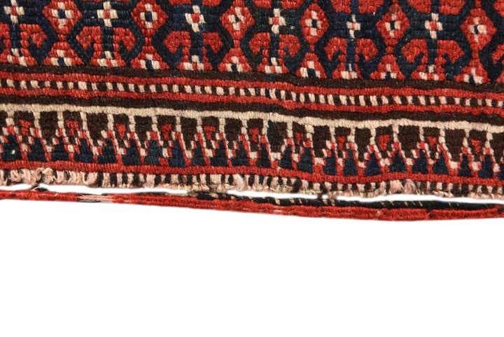 3' 7 x 5' Hand Knotted Bakhtiar Persian Wool Rug