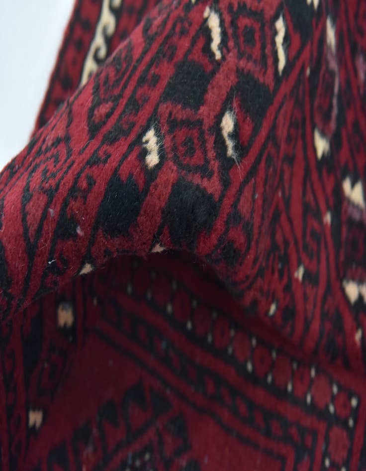 Detail image of 3' 5 x 6' Hand Knotted Balouch Persian Wool Rug