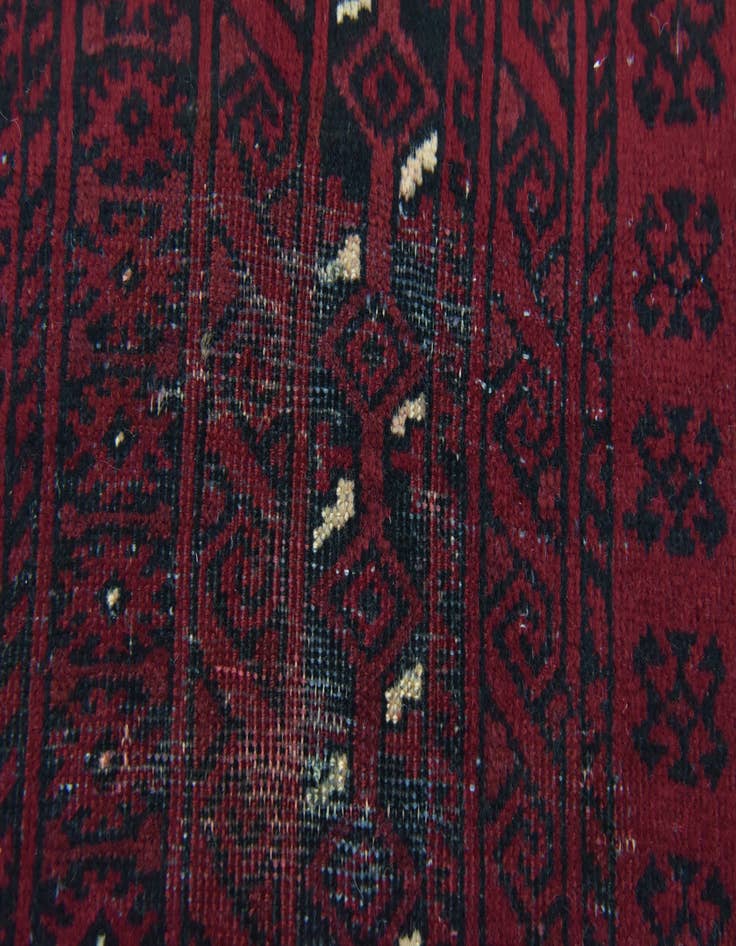 Detail image of 3' 5 x 6' Hand Knotted Balouch Persian Wool Rug