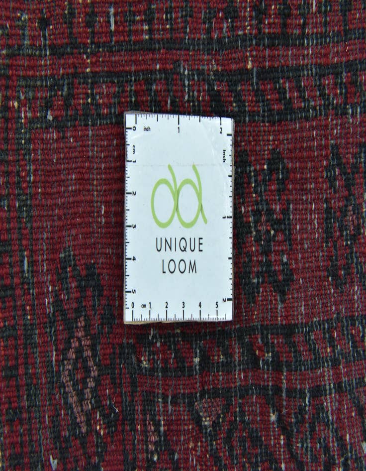 Detail image of 3' 5 x 6' Hand Knotted Balouch Persian Wool Rug