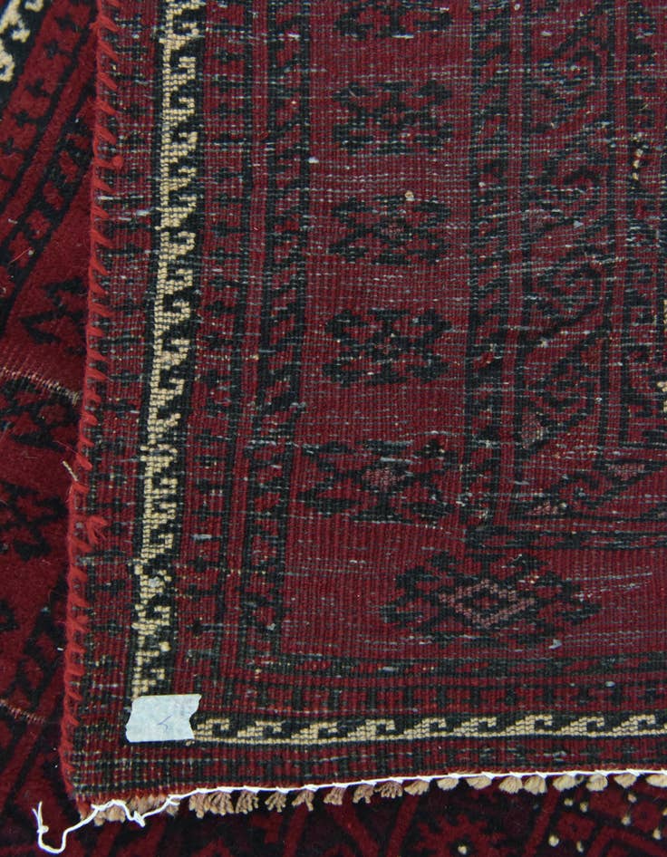 Detail image of 3' 5 x 6' Hand Knotted Balouch Persian Wool Rug