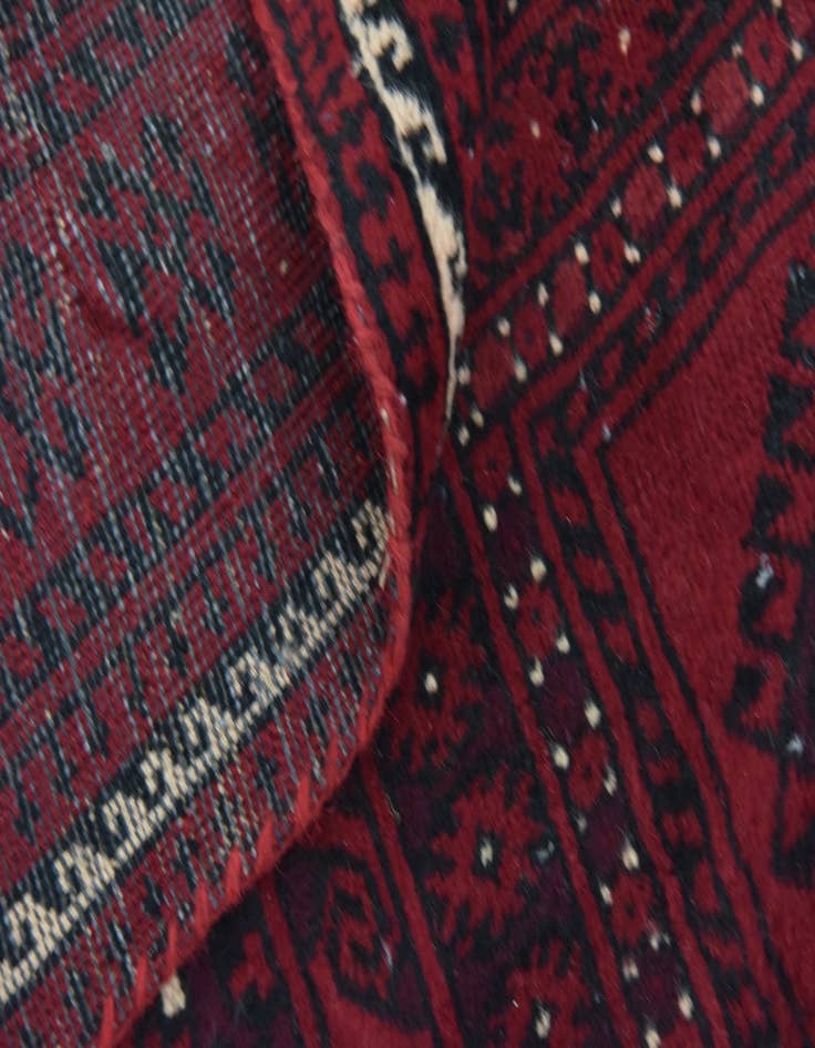Detail image of 3' 5 x 6' Hand Knotted Balouch Persian Wool Rug