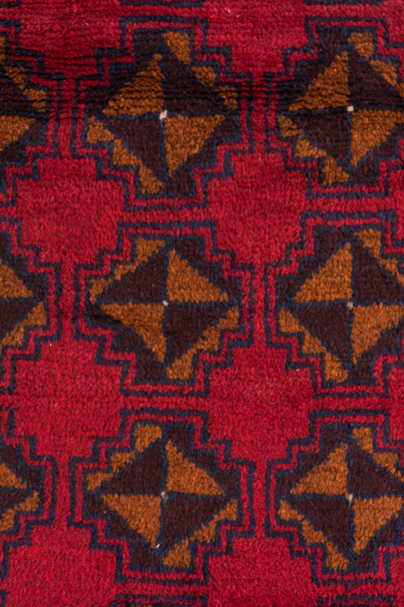 2' 8 x 4' 9 Hand Knotted Balouch Persian Wool Rug