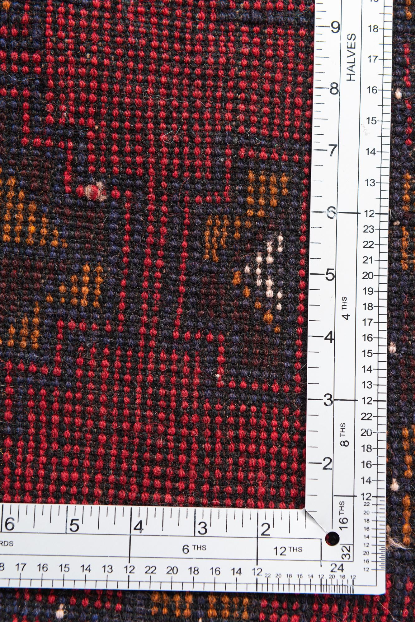 2' 8 x 4' 9 Hand Knotted Balouch Persian Wool Rug