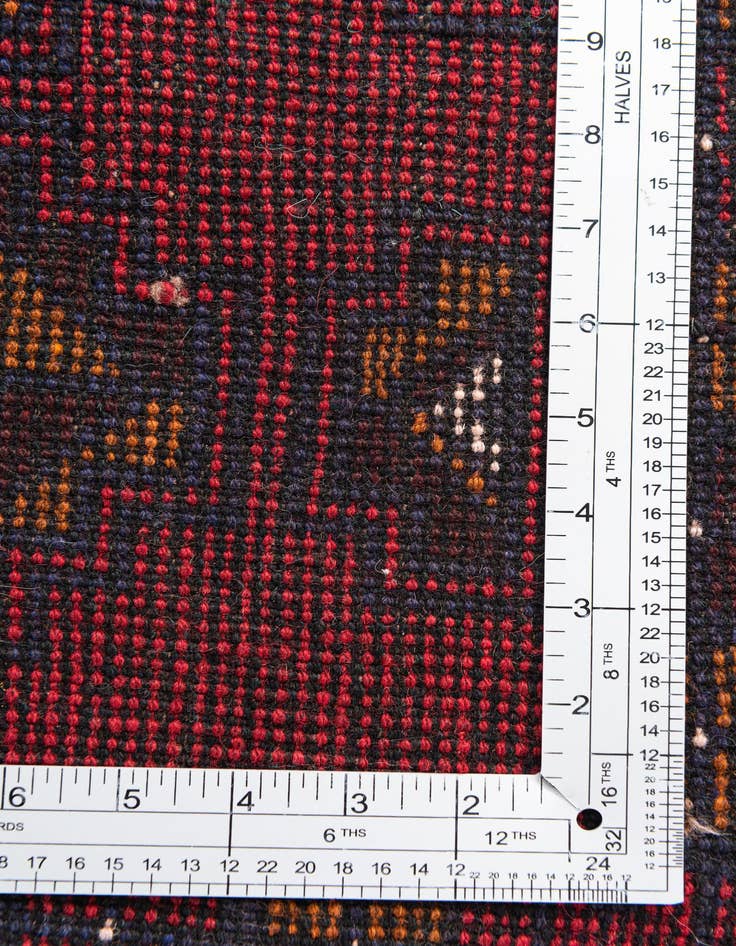 Detail image of 2' 8 x 4' 9  Hand Knotted Balouch Persian Wool Rug