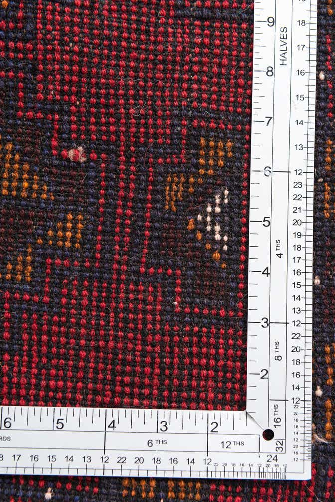 2' 8 x 4' 9 Hand Knotted Balouch Persian Wool Rug