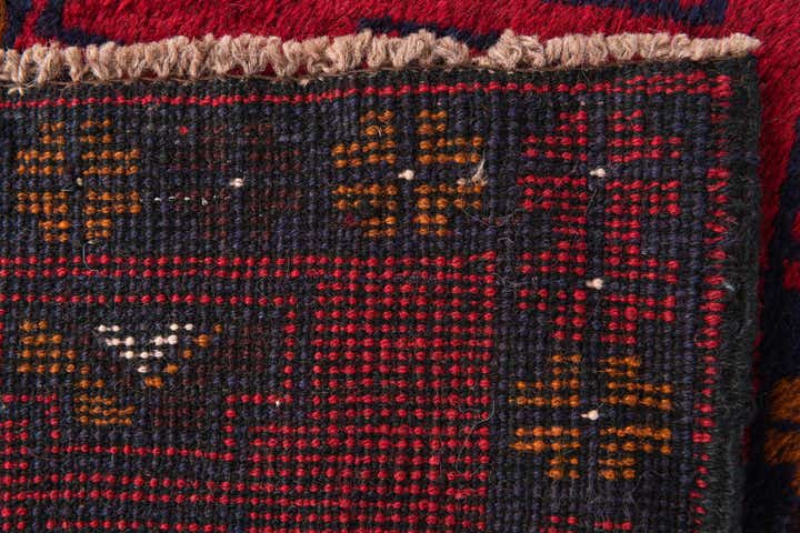 2' 8 x 4' 9 Hand Knotted Balouch Persian Wool Rug