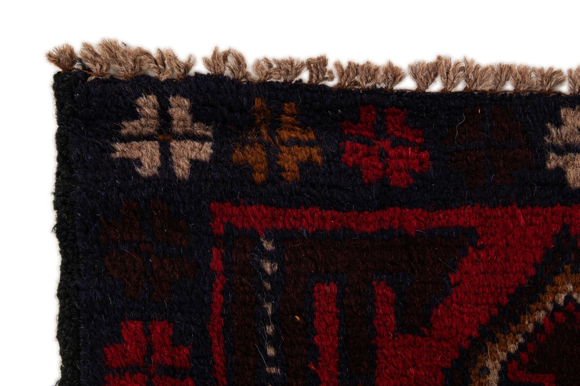 85cm x 145cm Hand Knotted Balouch Persian Wool Rug