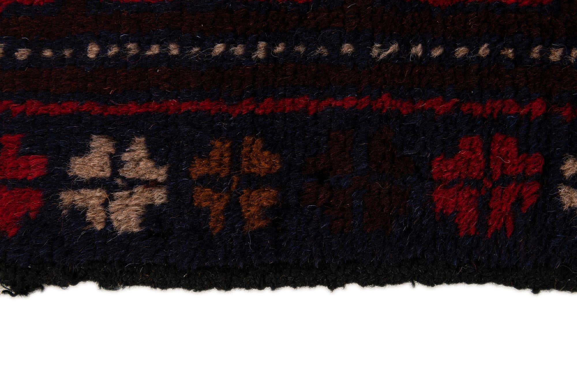 85cm x 145cm Hand Knotted Balouch Persian Wool Rug