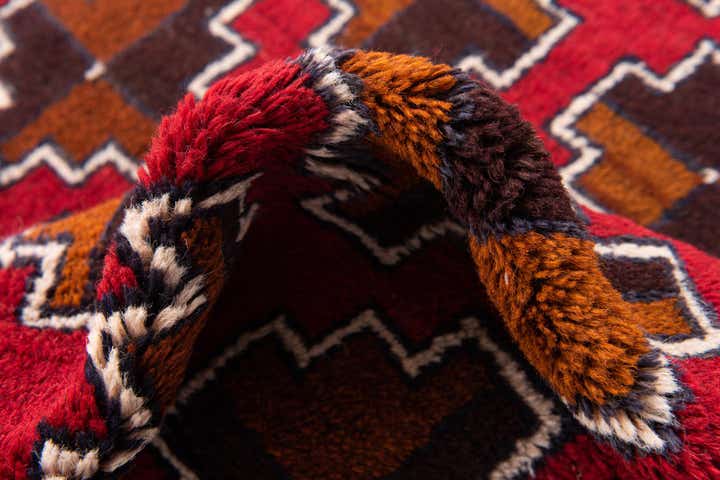 3' x 4' 8 Hand Knotted Balouch Persian Wool Rug