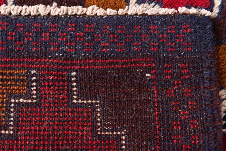 3' x 4' 8 Hand Knotted Balouch Persian Wool Rug
