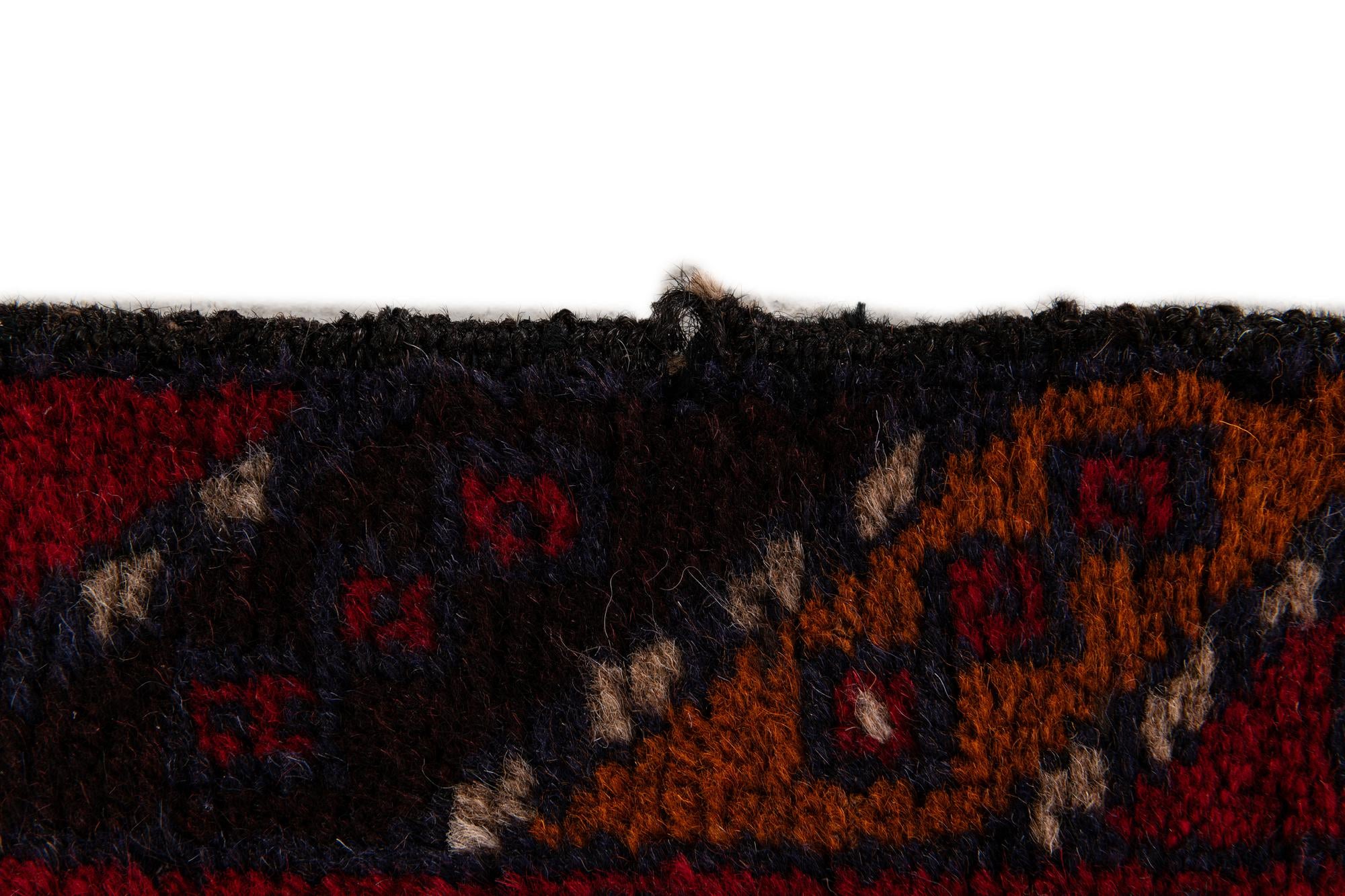 2' 10 x 4' 9 Hand Knotted Balouch Persian Wool Rug
