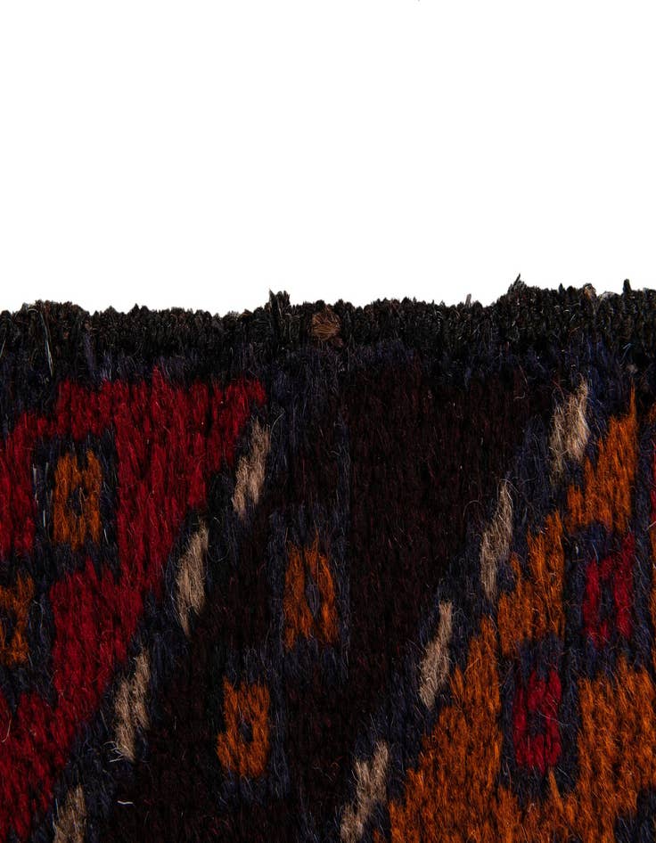 Detail image of 2' 10 x 4' 9  Hand Knotted Balouch Persian Wool Rug