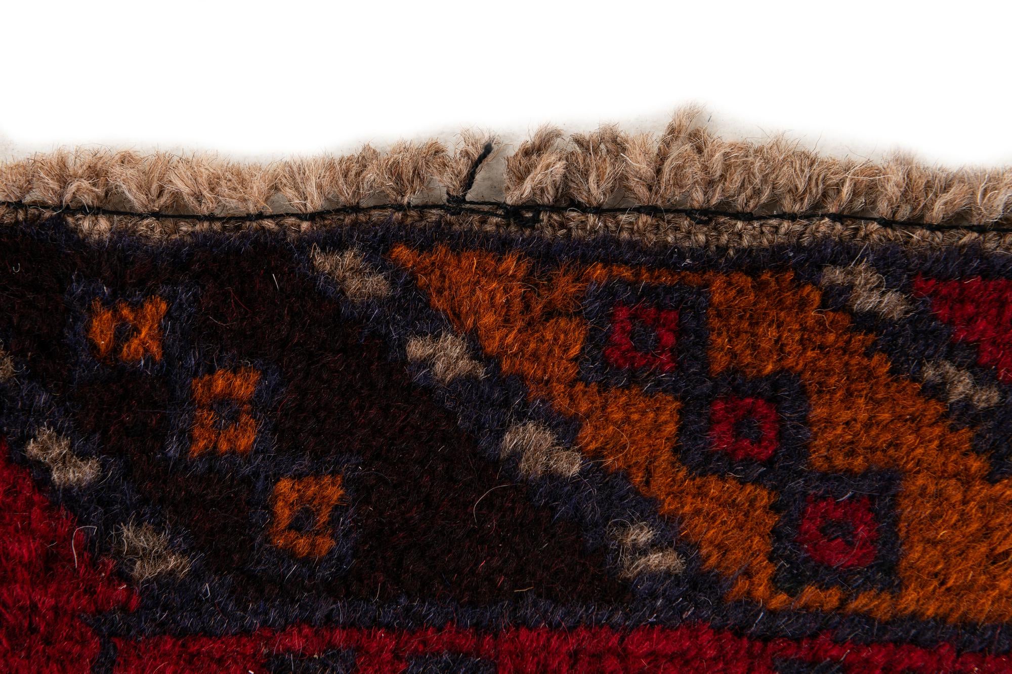 2' 10 x 4' 9 Hand Knotted Balouch Persian Wool Rug