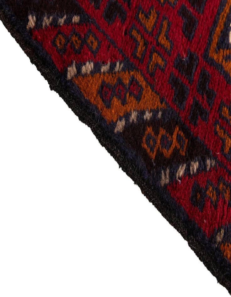 Detail image of 2' 10 x 4' 9  Hand Knotted Balouch Persian Wool Rug