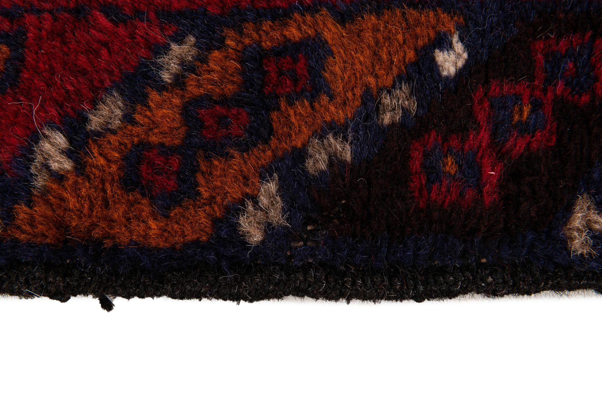 2' 10 x 4' 9 Hand Knotted Balouch Persian Wool Rug