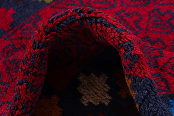 3' x 4' 5 Hand Knotted Balouch Persian Wool Rug