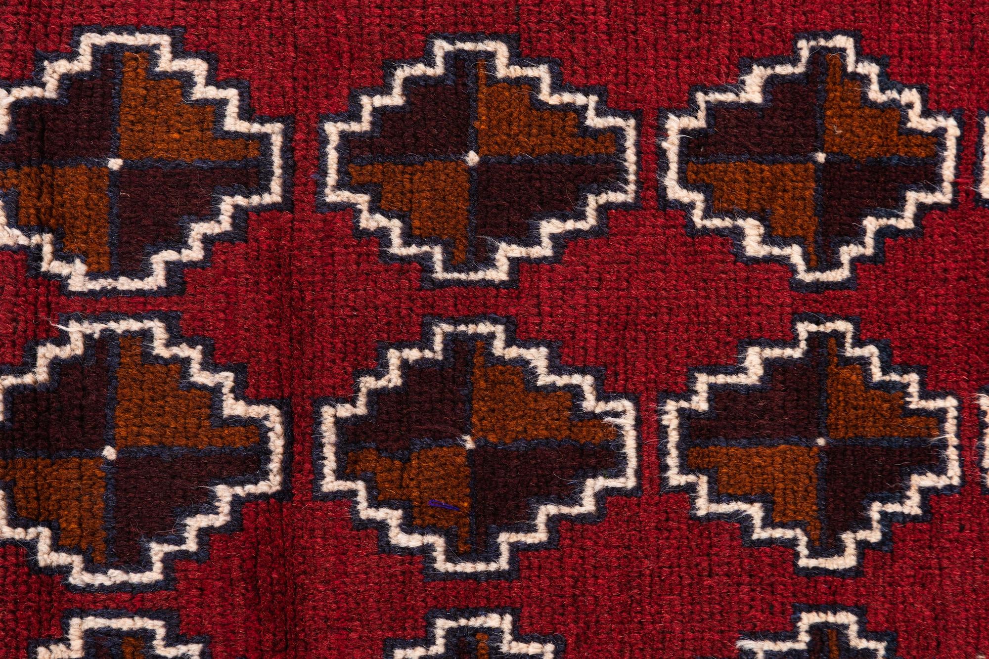 2' 8 x 4' 10 Hand Knotted Balouch Persian Wool Rug