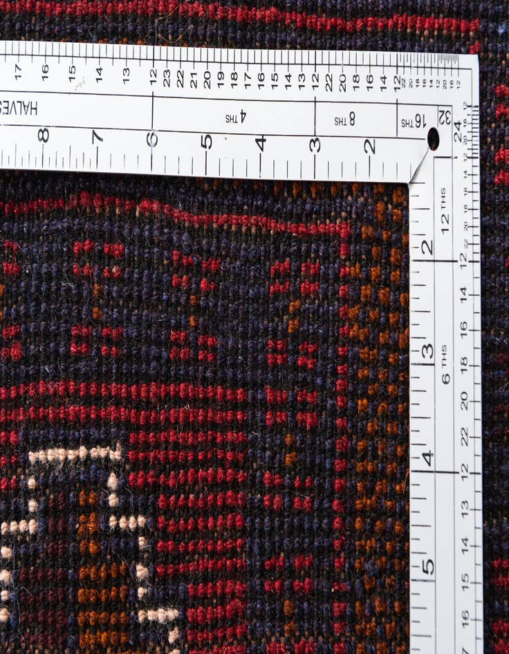 Detail image of 2' 8 x 4' 10  Hand Knotted Balouch Persian Wool Rug