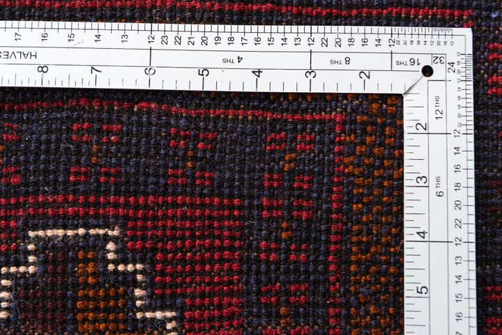 2' 8 x 4' 10 Hand Knotted Balouch Persian Wool Rug