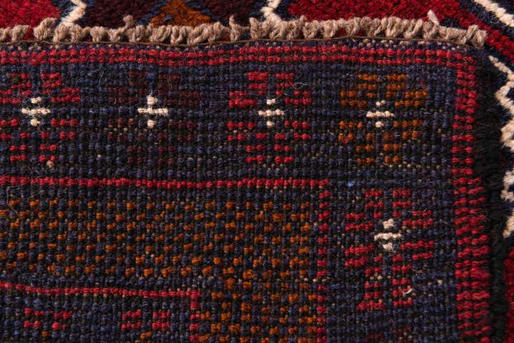 2' 8 x 4' 10 Hand Knotted Balouch Persian Wool Rug