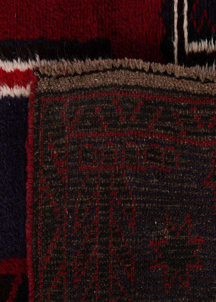 2' 9 x 4' 8 Hand Knotted Balouch Persian Wool Rug