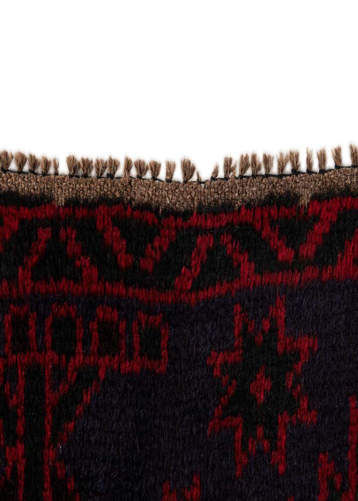 2' 9 x 4' 8 Hand Knotted Balouch Persian Wool Rug