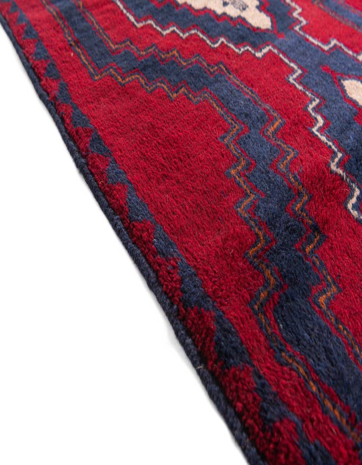 Detail image of 2' 10 x 4' 5  Hand Knotted Balouch Persian Wool Rug