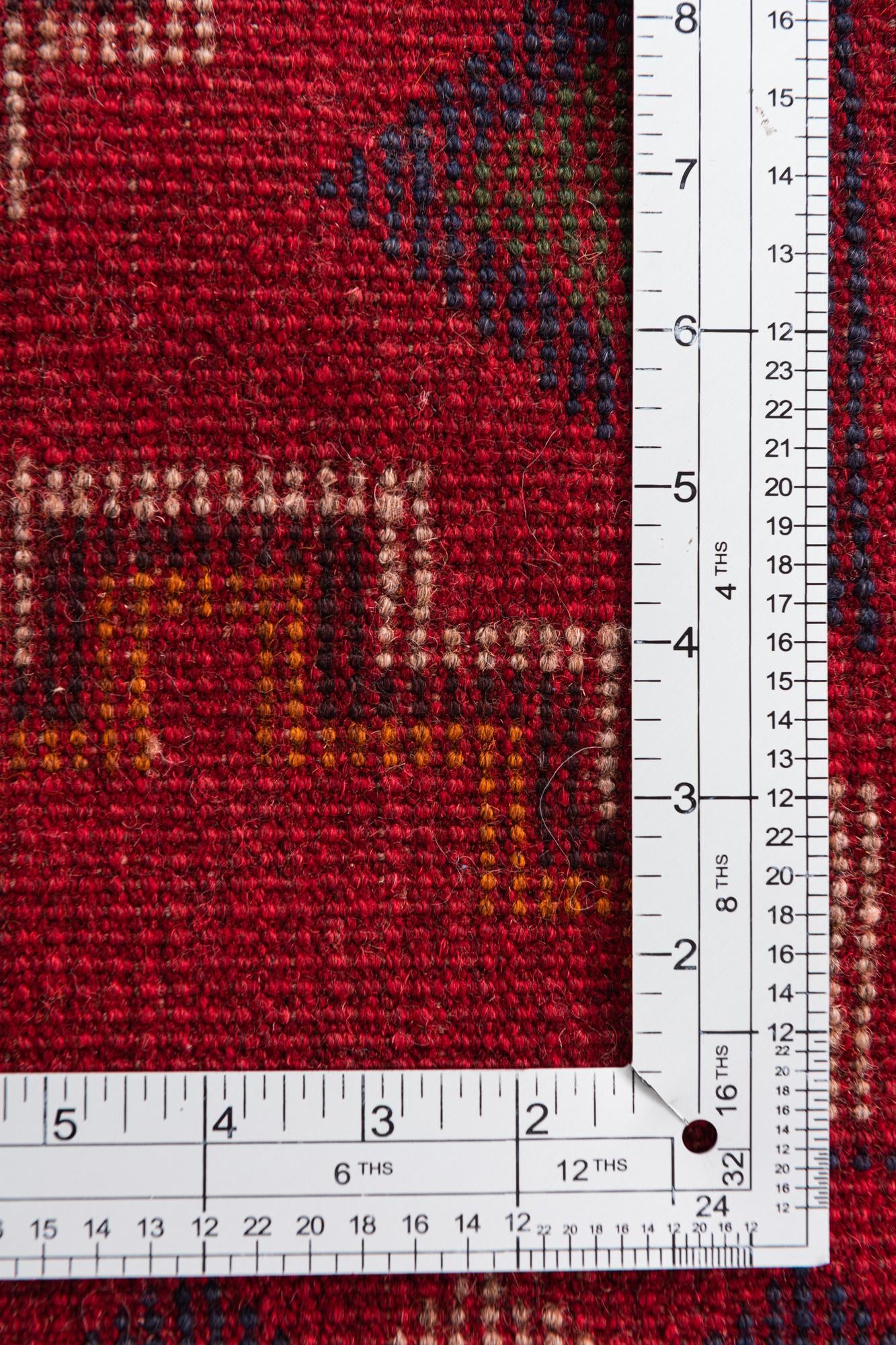 2' 10 x 4' 6 Hand Knotted Balouch Persian Wool Rug