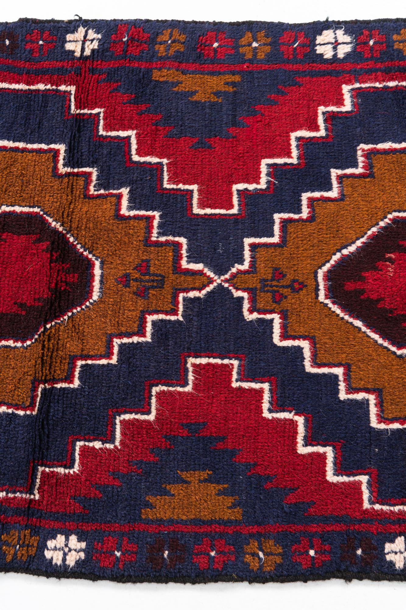 2' 10 x 4' 10 Hand Knotted Balouch Persian Wool Rug