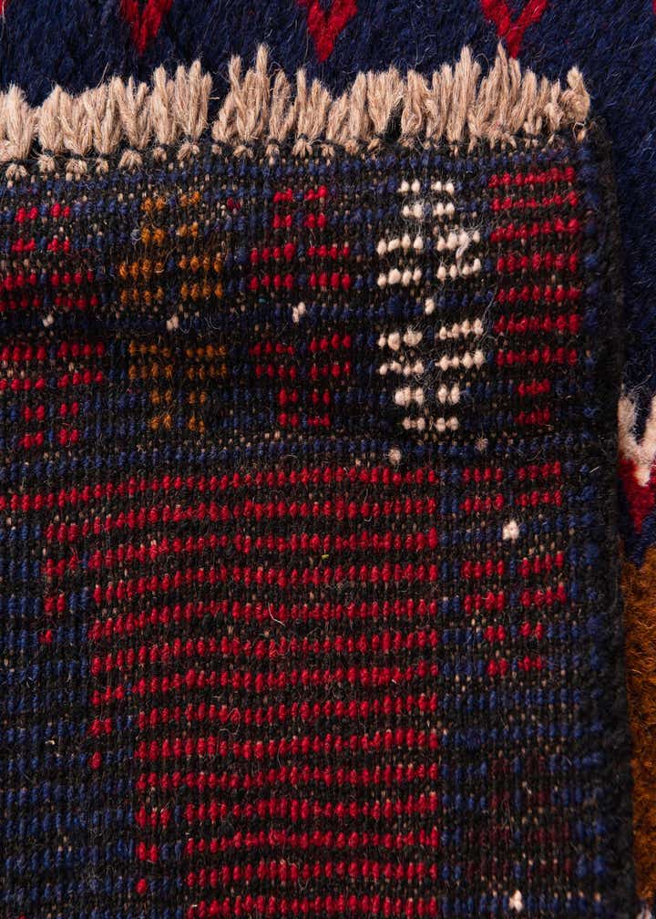 2' 10 x 4' 10 Hand Knotted Balouch Persian Wool Rug