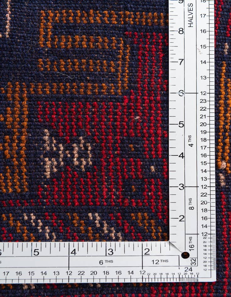 Detail image of 2' 10 x 4' 7  Hand Knotted Balouch Persian Wool Rug