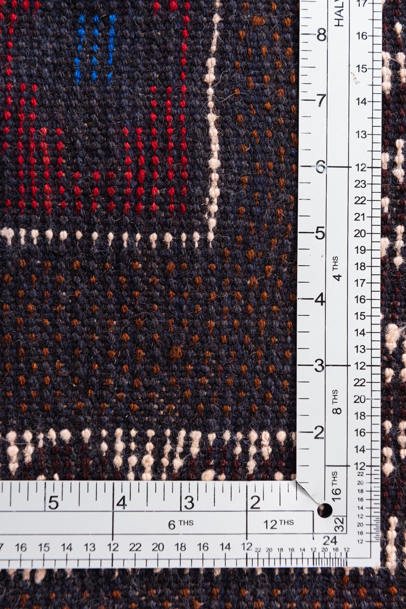 2' 9 x 4' 7 Hand Knotted Balouch Persian Wool Rug