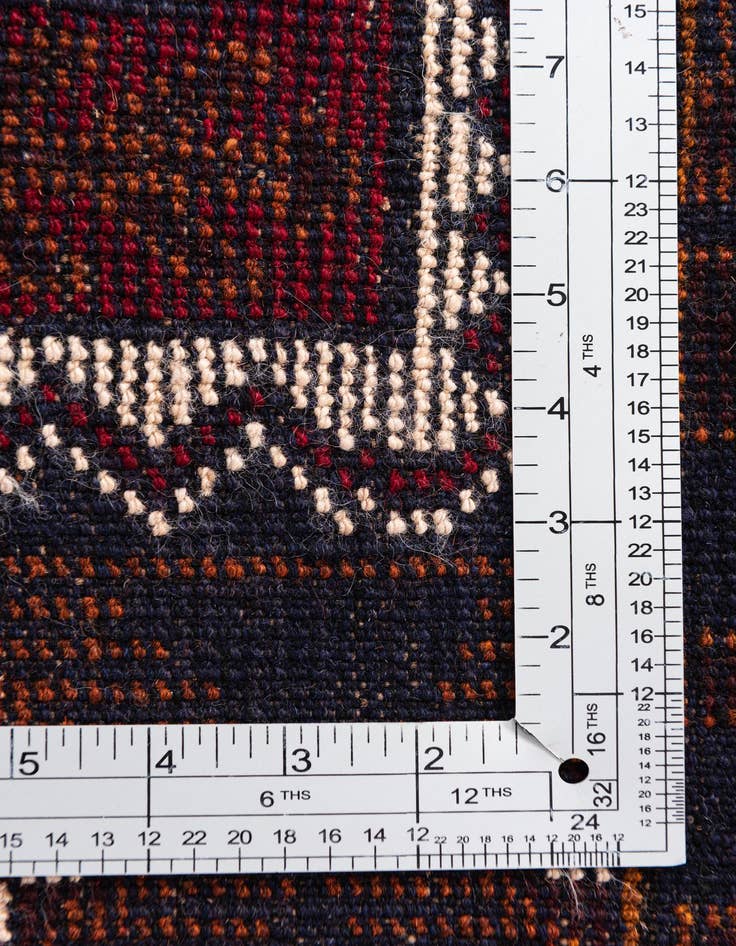 Detail image of 2' 9 x 4' 7  Hand Knotted Balouch Persian Wool Rug