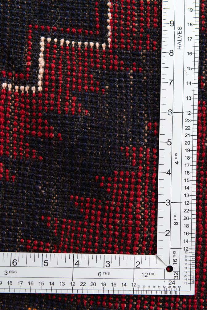 2' 8 x 4' 9 Hand Knotted Balouch Persian Wool Rug