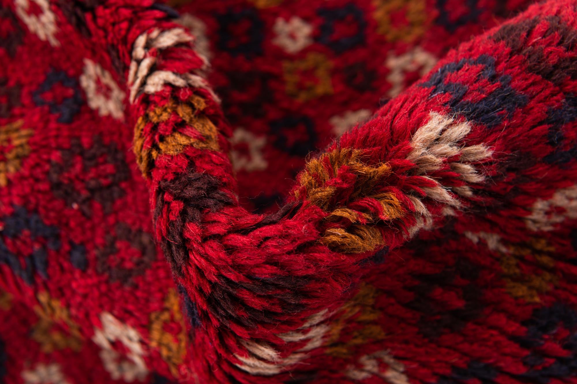 2' 10 x 4' 6 Hand Knotted Balouch Persian Wool Rug