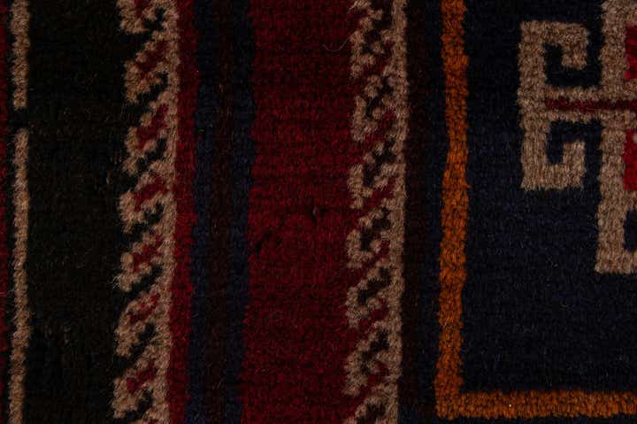 2' 10 x 4' 8 Hand Knotted Balouch Persian Wool Rug