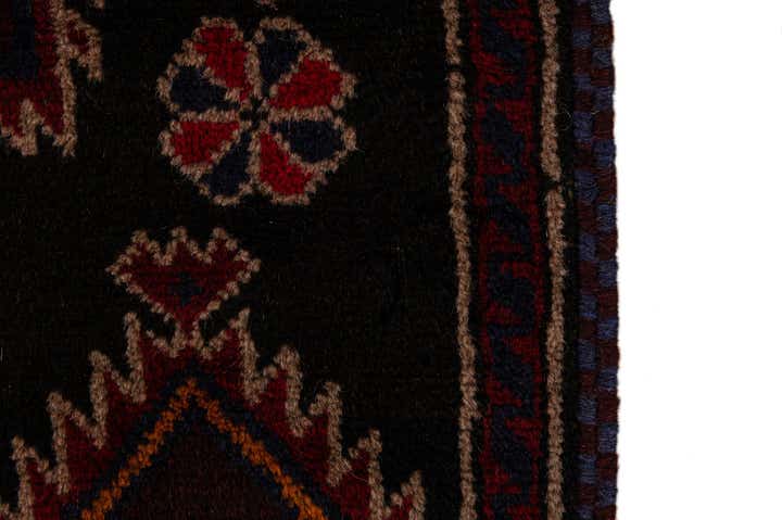 2' 10 x 4' 8 Hand Knotted Balouch Persian Wool Rug