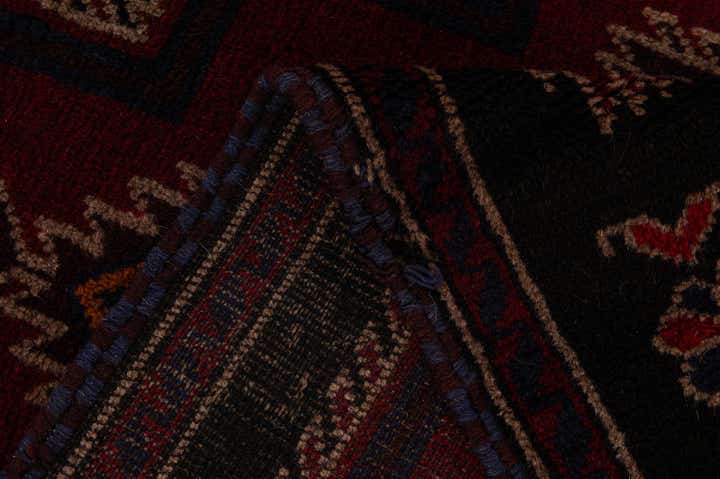 2' 10 x 4' 8 Hand Knotted Balouch Persian Wool Rug