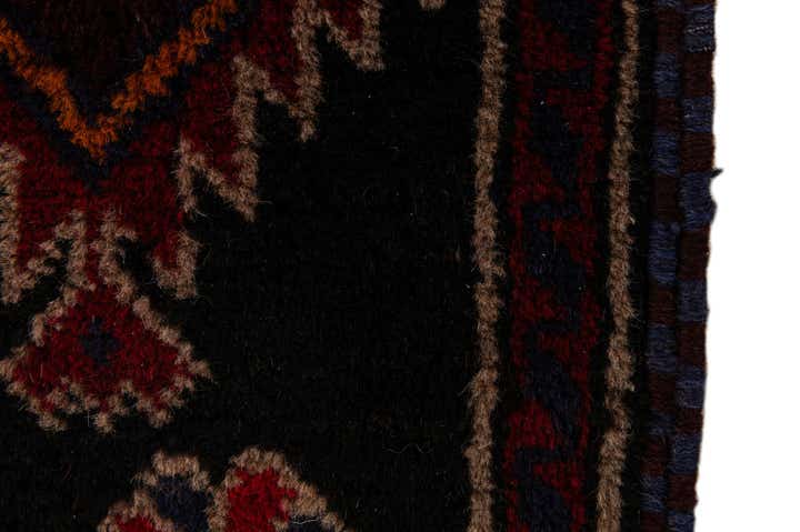 2' 10 x 4' 8 Hand Knotted Balouch Persian Wool Rug