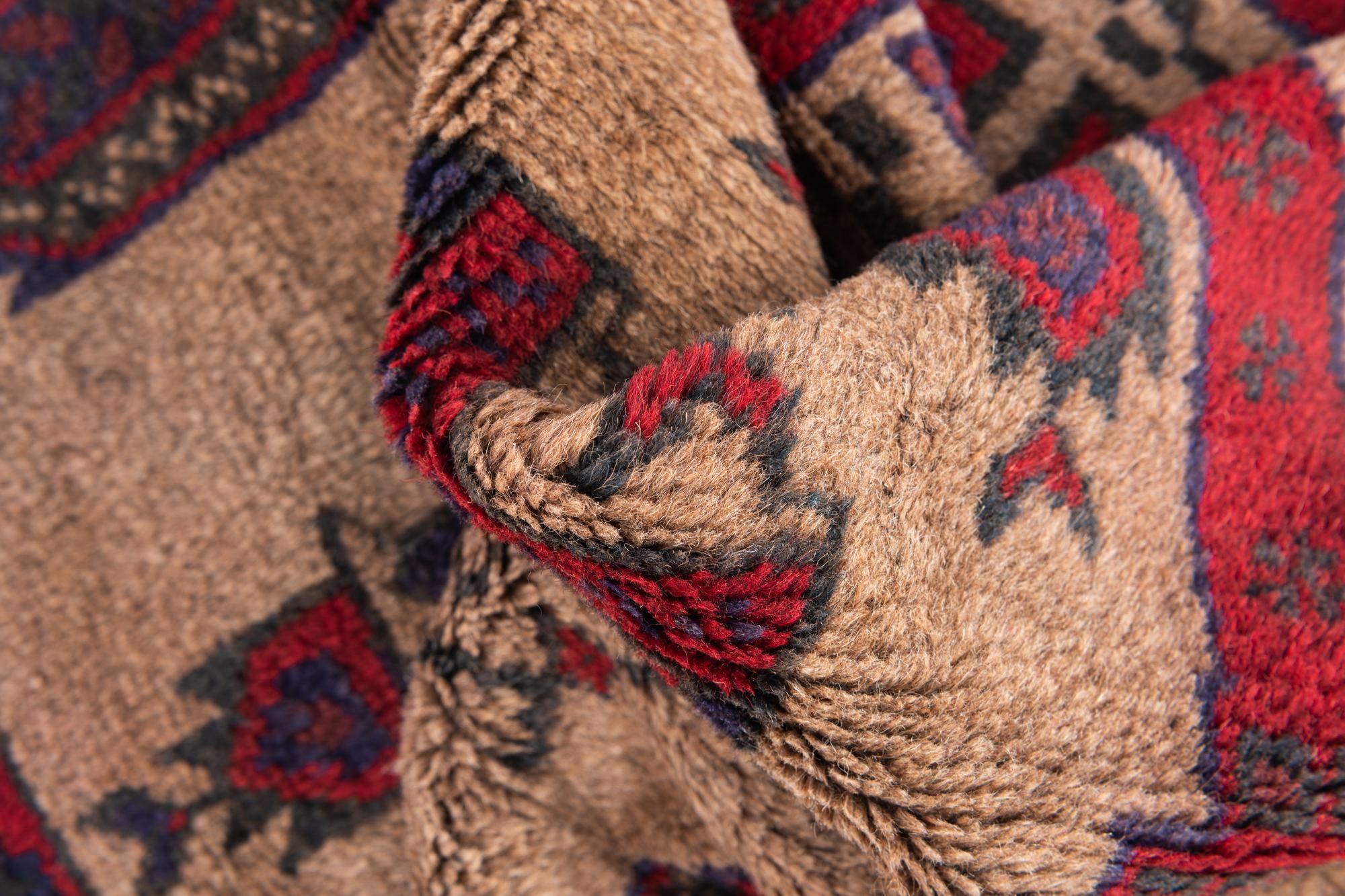 2' 10 x 4' 8 Hand Knotted Balouch Persian Wool Rug