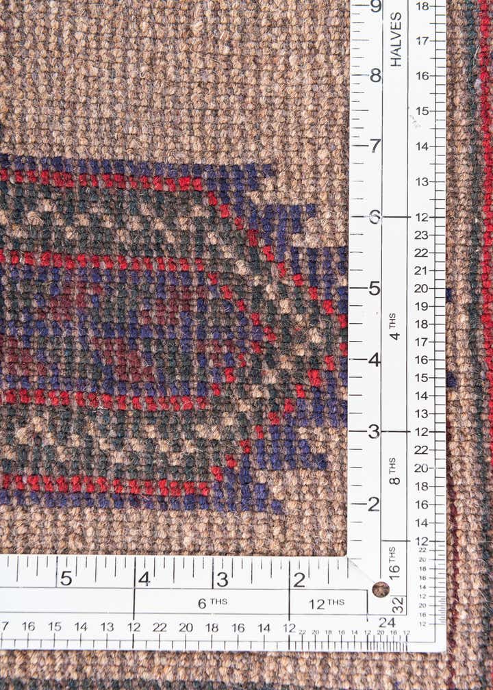 2' 10 x 4' 8 Hand Knotted Balouch Persian Wool Rug