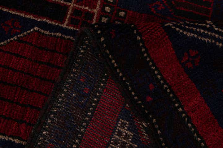 2' 10 x 5' Hand Knotted Balouch Persian Wool Rug