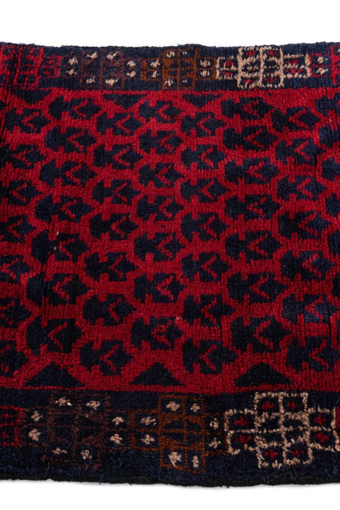 2' 9 x 4' 7 Hand Knotted Balouch Persian Wool Rug