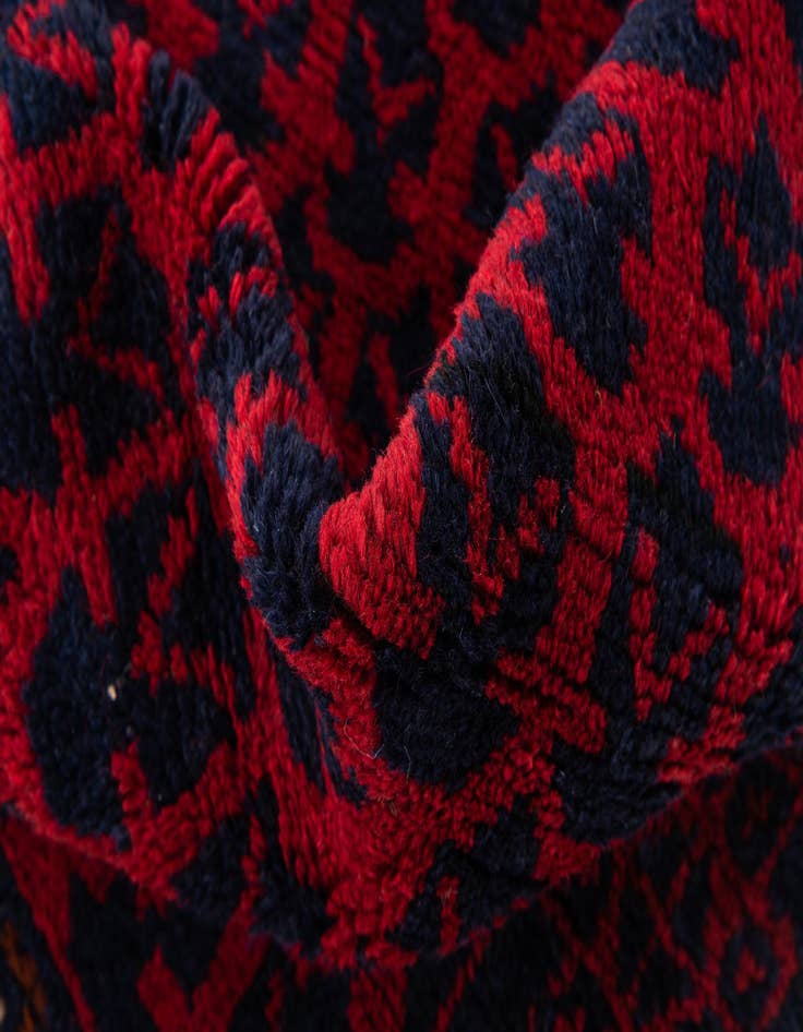 Detail image of 2' 9 x 4' 7  Hand Knotted Balouch Persian Wool Rug