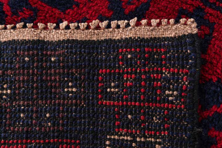 2' 9 x 4' 7 Hand Knotted Balouch Persian Wool Rug