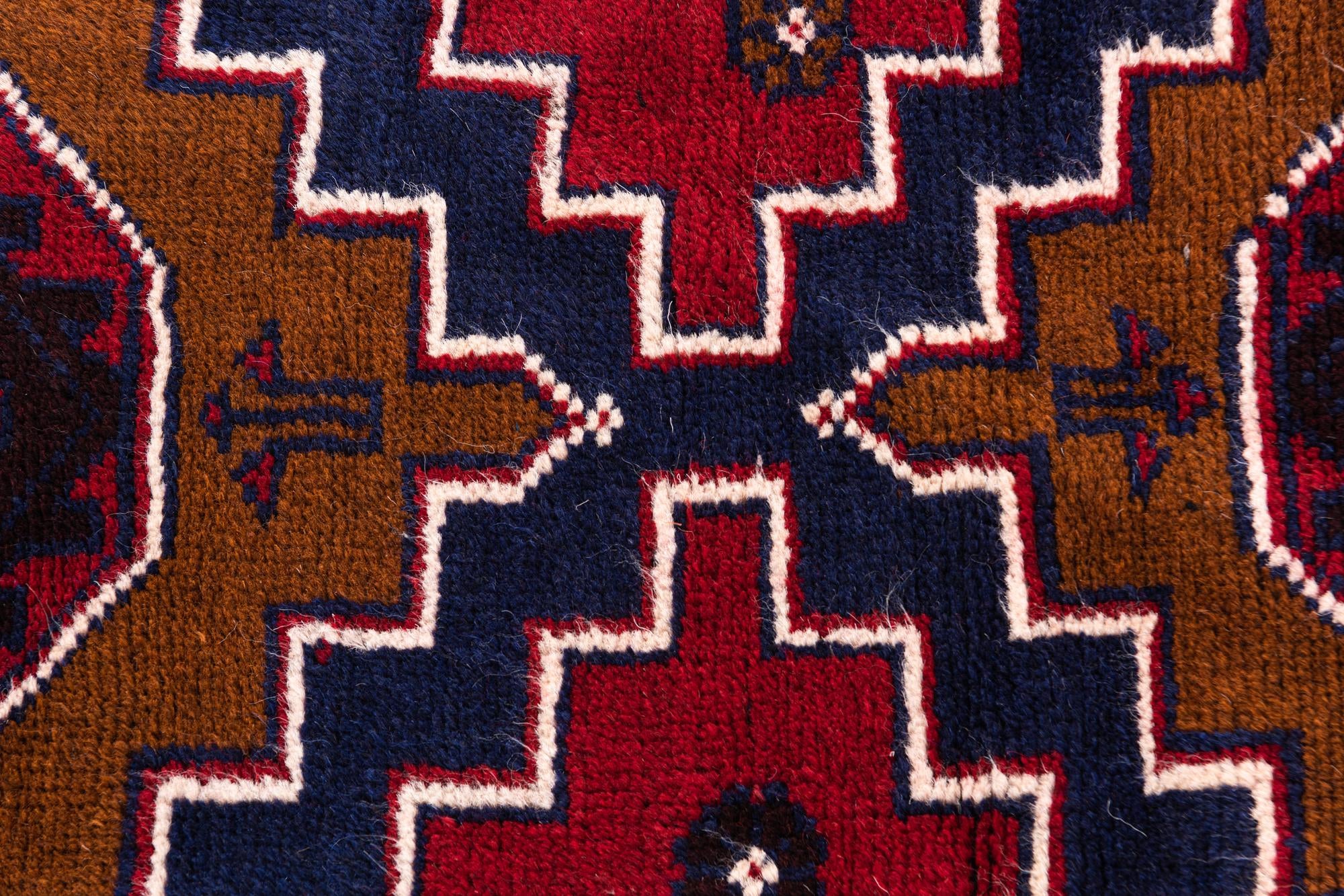 2' 10 x 4' 9 Hand Knotted Balouch Persian Wool Rug