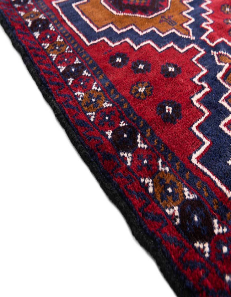 Detail image of 2' 10 x 4' 9  Hand Knotted Balouch Persian Wool Rug