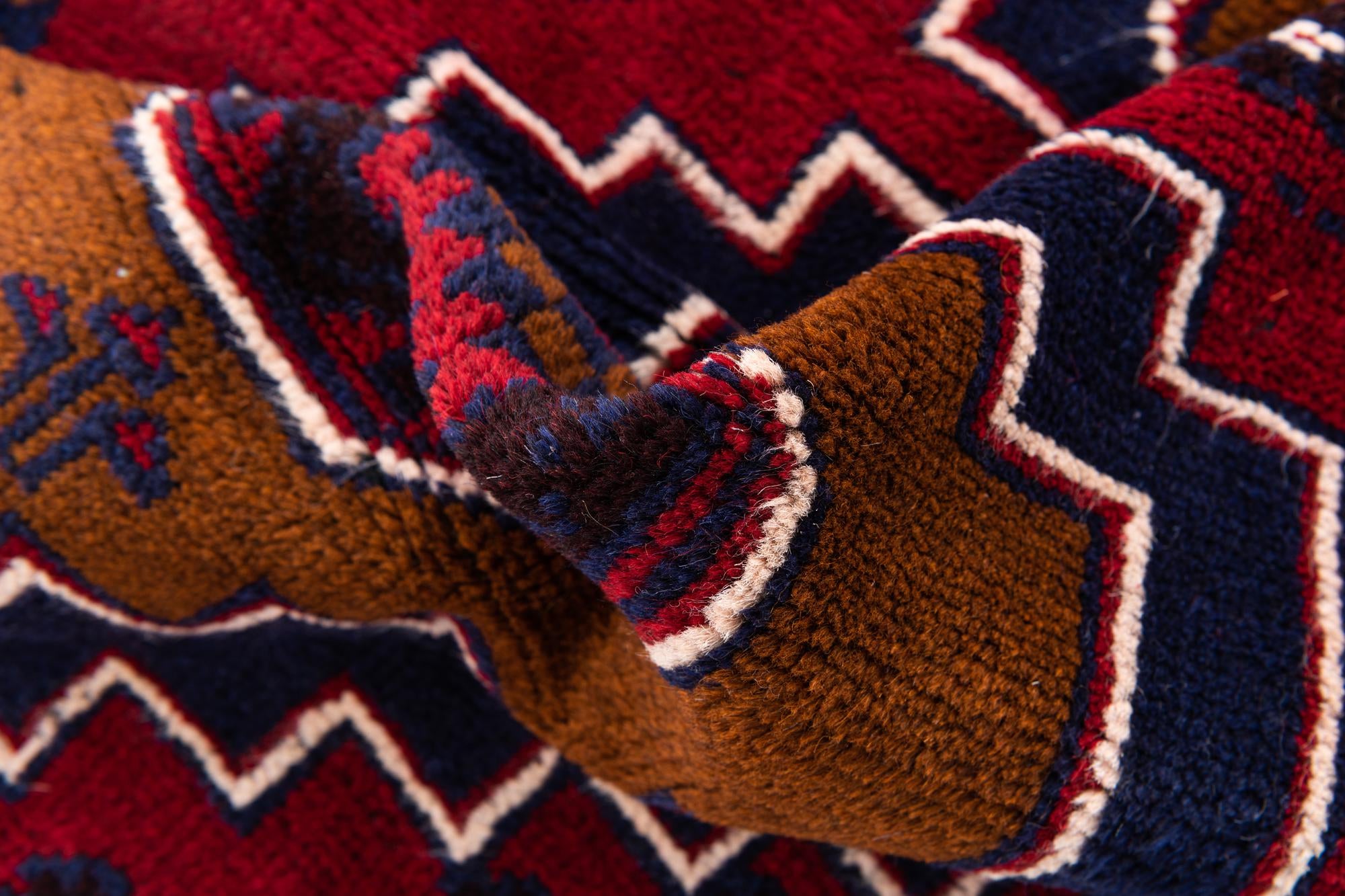 2' 10 x 4' 9 Hand Knotted Balouch Persian Wool Rug
