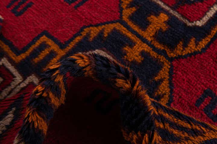 2' 10 x 4' 6 Hand Knotted Balouch Persian Wool Rug